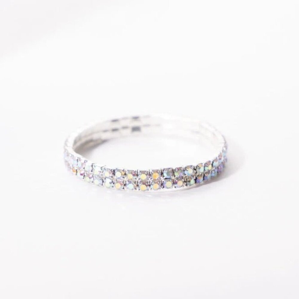 IRAMAT 925 Sterling Silver Engagement Ring | Cubic Zirconia Gemstone | Wedding
